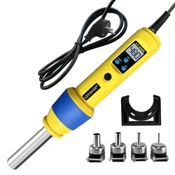 LCD Digital Heat Hot Air Gun Desoldering Soldering Station 110V 220V Temperature Adjustable IC SMD BGA 8018LCD8508