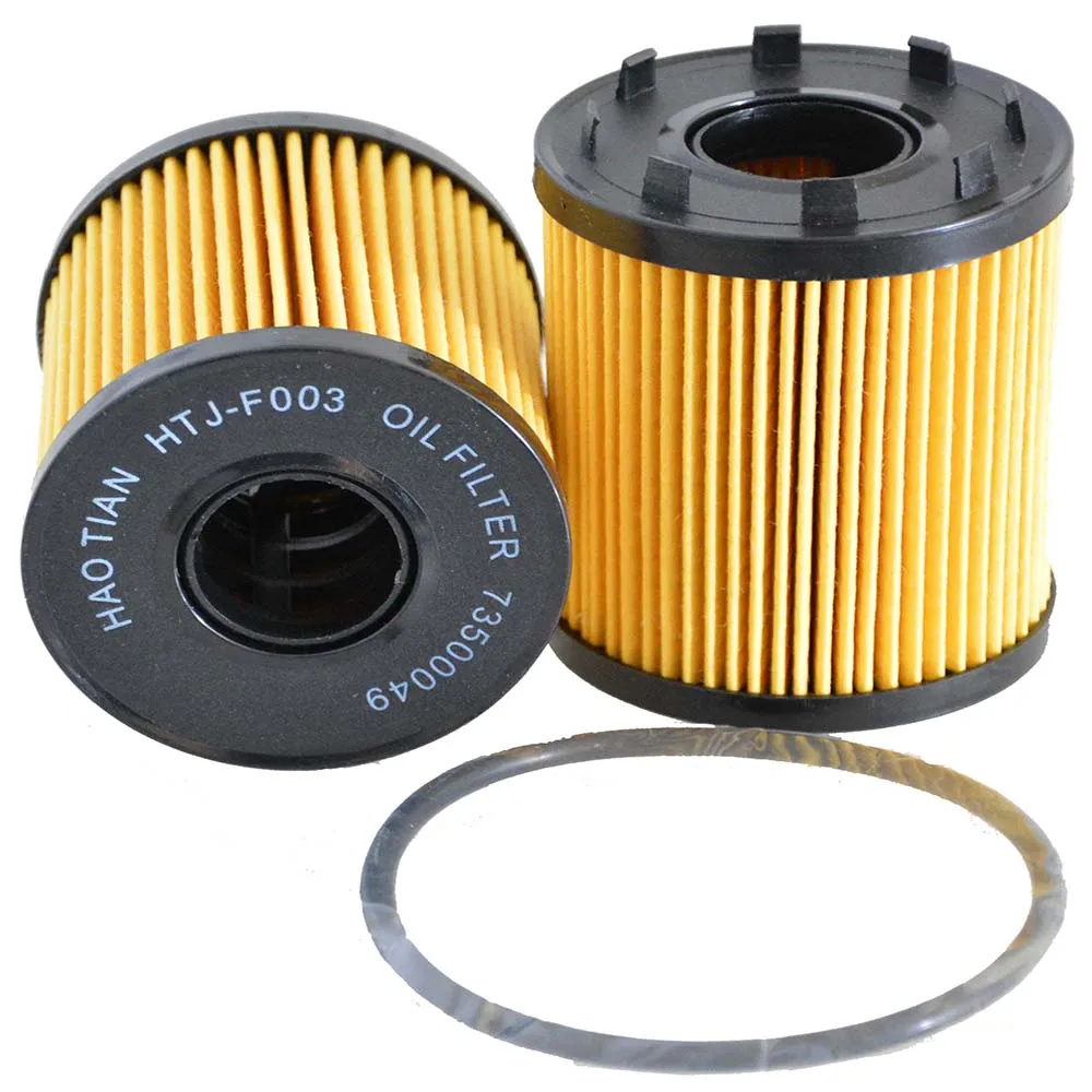 Car Oil Filter For FIAT  BRAVO II (198_) 1.4 T-Jet (198AXF1B) 2007-2014 198 A1.000 LINEA OTTIMO VIAGGIO COMPASS  OEM 73500049