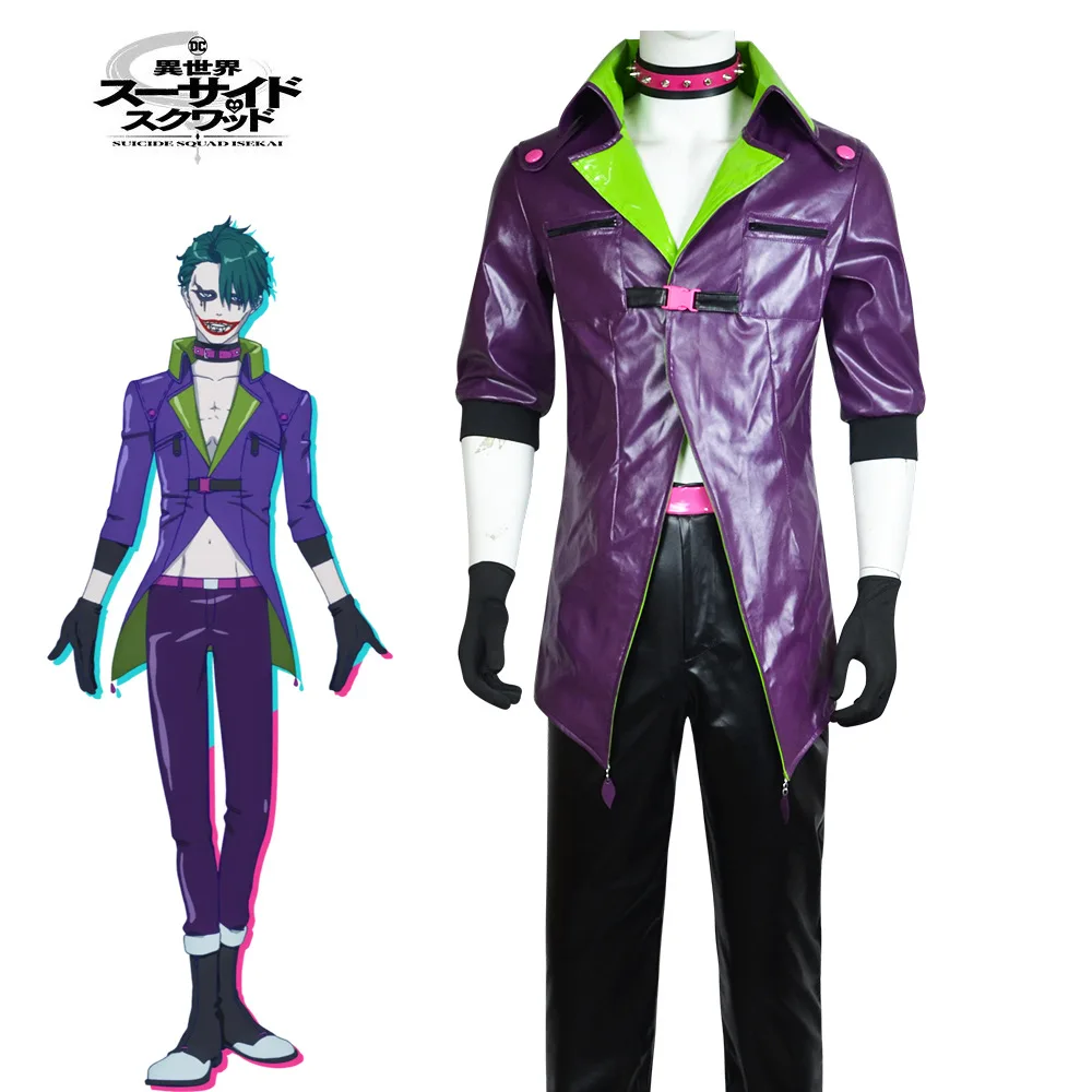 Adult Halloween Book Week Suicide Harley Fancy Cosplay Villain Criminal Costume Squad Quinn Monster Jacket Pants