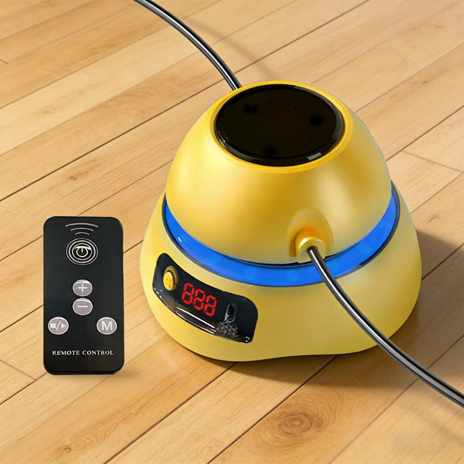 Smart Jump Rope Machine 1-10 Speed Levels Wireless Music Jumping Equipment Electric Jump Rope Machine with Remote Control for
