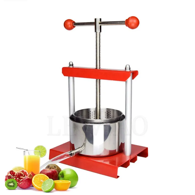 

Orange Juicer Extractor 2L 3L 6L Stainless Steel Household Manual Squeezer Fruit Tincture Pressing Kitchen Machine