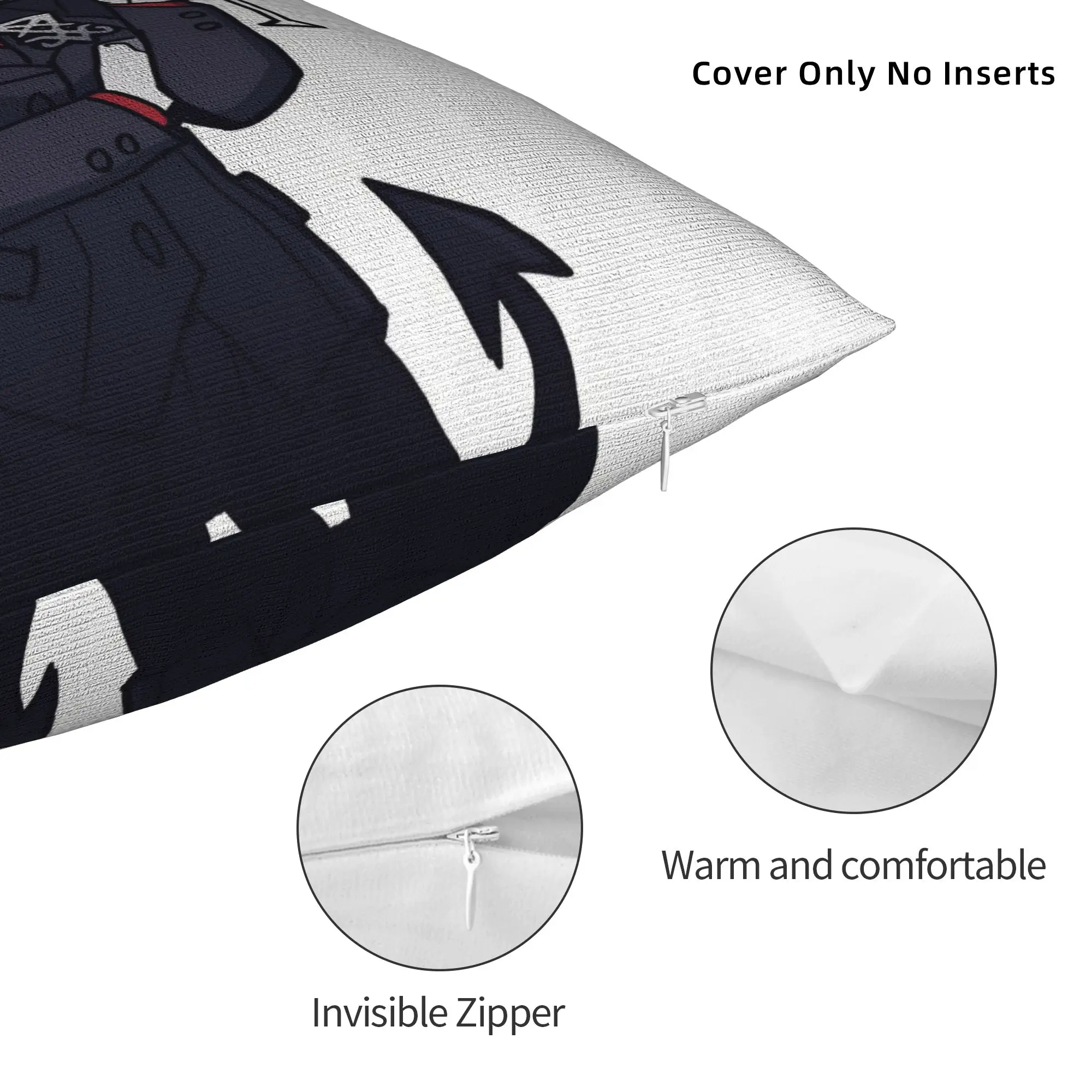 Helltakers Lucifers Cerberus Game Pillowcase Print Polyester Cushion Cover Decorative Anime Pillow Case Cover Home Dropshipping