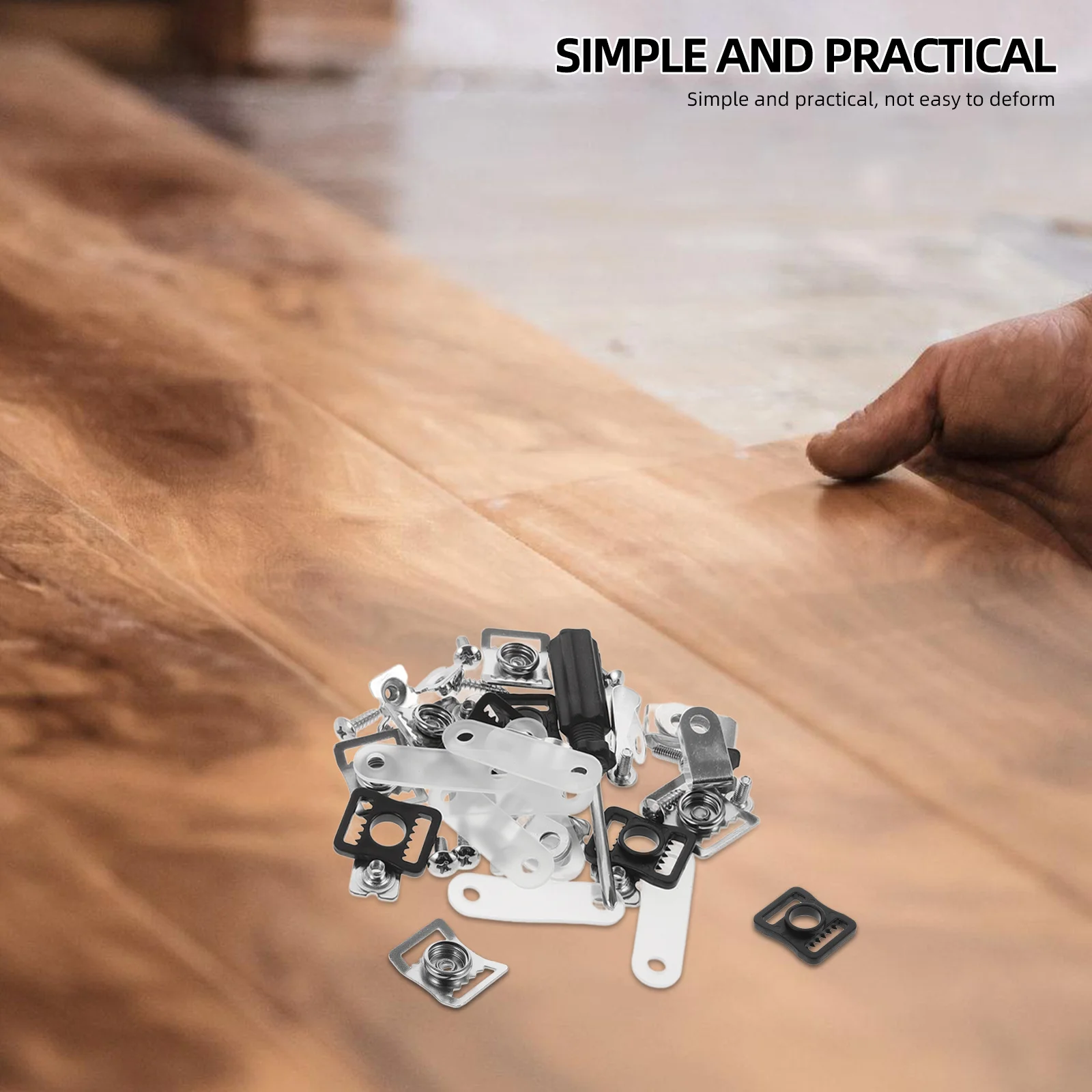 1 Box Repair Material Durable Sports Buckle Football Hockey Repair Hardware Screws Nuts Accessories Kit