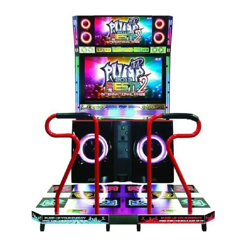 Pump It Up EX Arcade Dance Video Machine PIU Dancing Game Machine For Sale