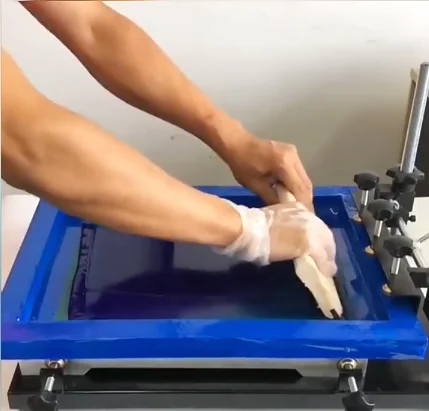 240x300mm Manual Screen Press Aluminium Frame Screen Printing Positioning DIY Silk Stencil Screen Printer Machine