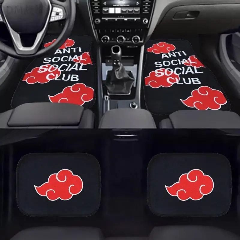 

Автомобильный коврик Наруто, водонепроницаемый, противоскользящий, износостойкий, утолщенный коврик в стиле аниме, автомобильные аксессуары Узумаки Наруто, подарок