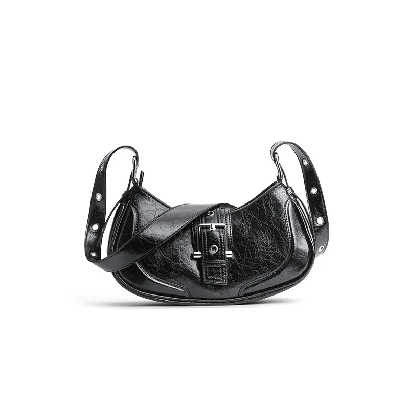 2024 Trendy New Women's Bags Retro Hot Girl Underarm Bag Fashion Niche Single Shoulder Crossbody Bag