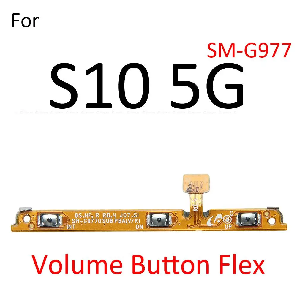 Volume Button Power Switch On Off Key Flex Cable For Samsung Galaxy S10e S10 Plus 5G