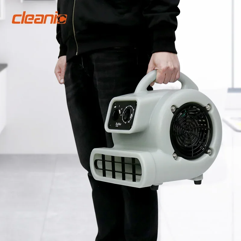 Industrial hotel janitorial housekeeping machine small compact air mover carpet dryer blower for drying