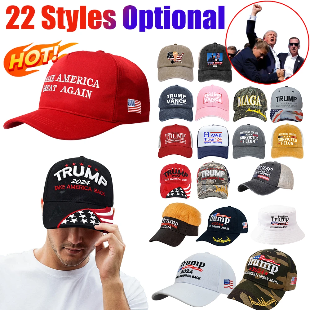 Trump 2024 Hat Donald Trump Hat caps men Make America Great Again Donald Trump GOP Republican Adjust Baseball Cap mens women hat