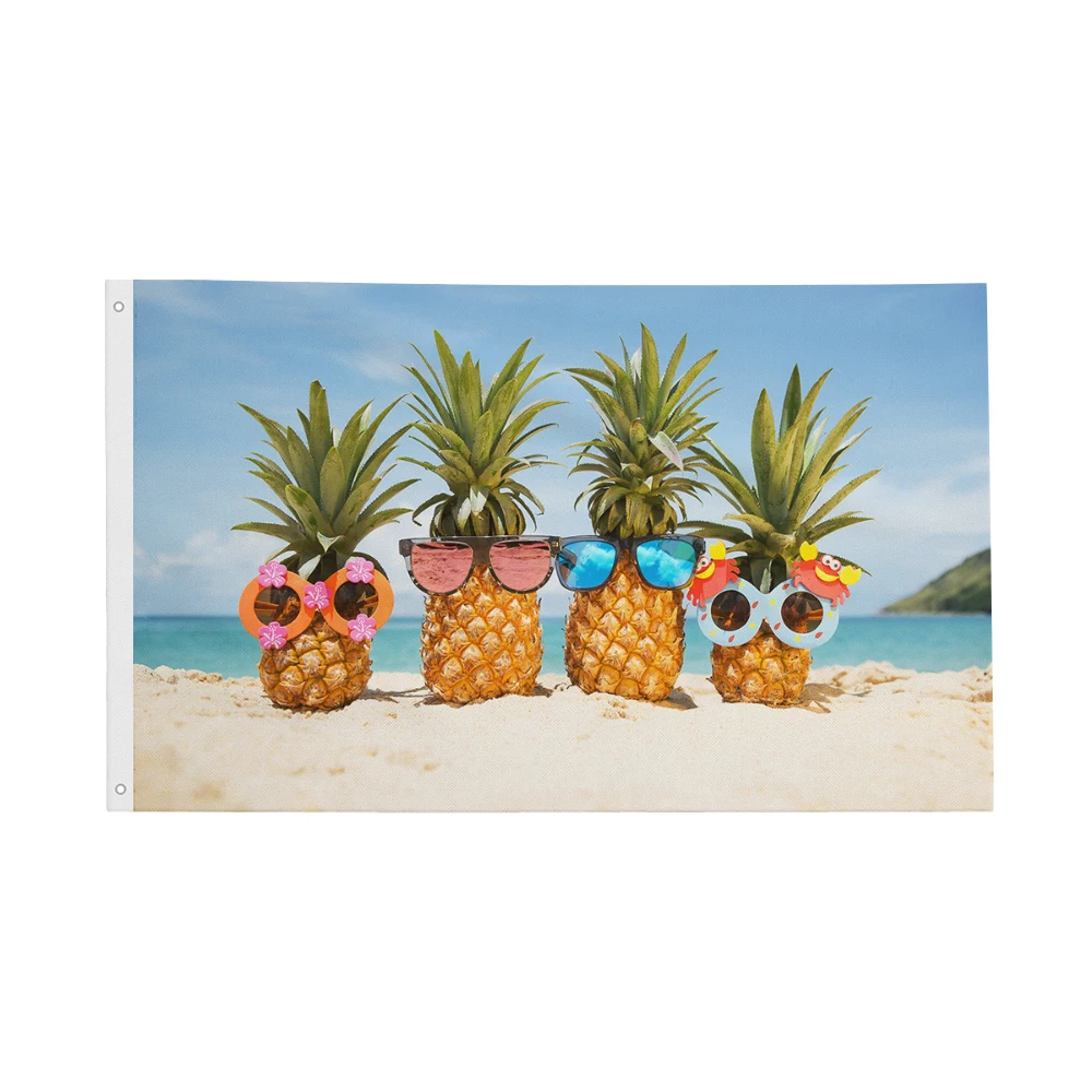

Funny Tropical Summer Flag,3*5ft 4*6ft Outdoor Decorative Banners,Beach Party Flags