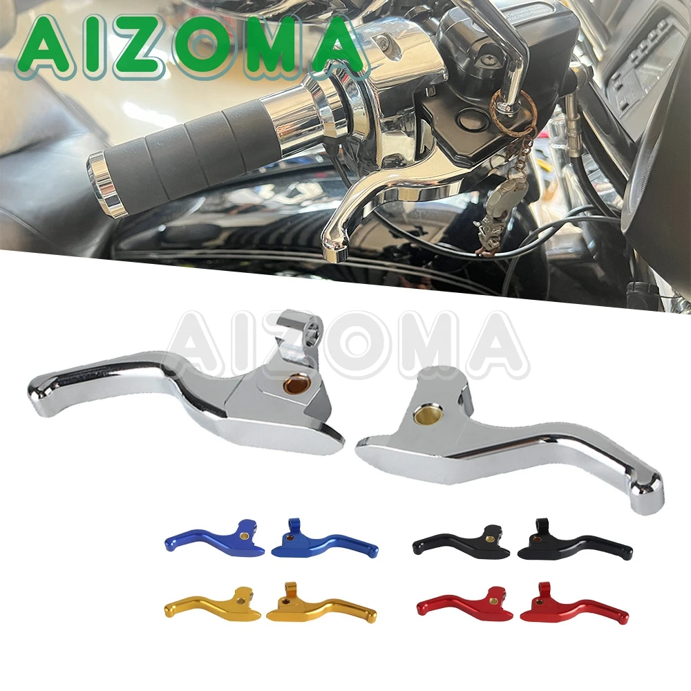 

Мотоциклетные короткие длинные тормозные рычаги сцепления для Harley Touring Electra Glide Road Glide Street Glide Road King CVO/SE 08-16