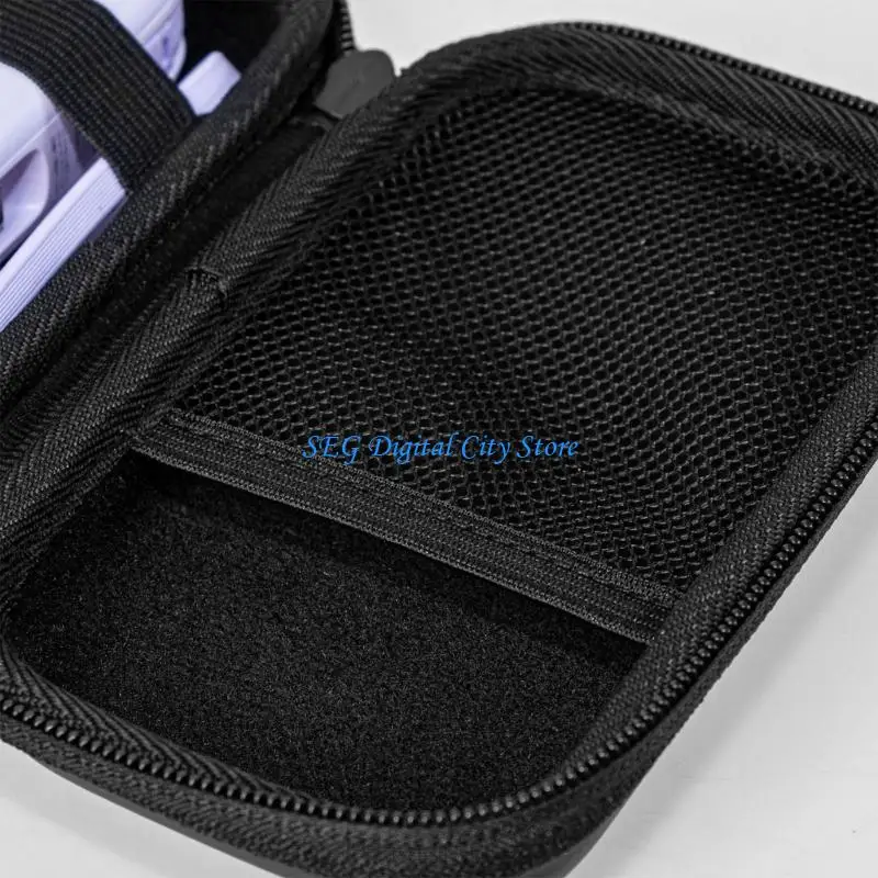 

U75B Storage Bag Durability EVA Case with Meshed Pocket and Elastic Straps