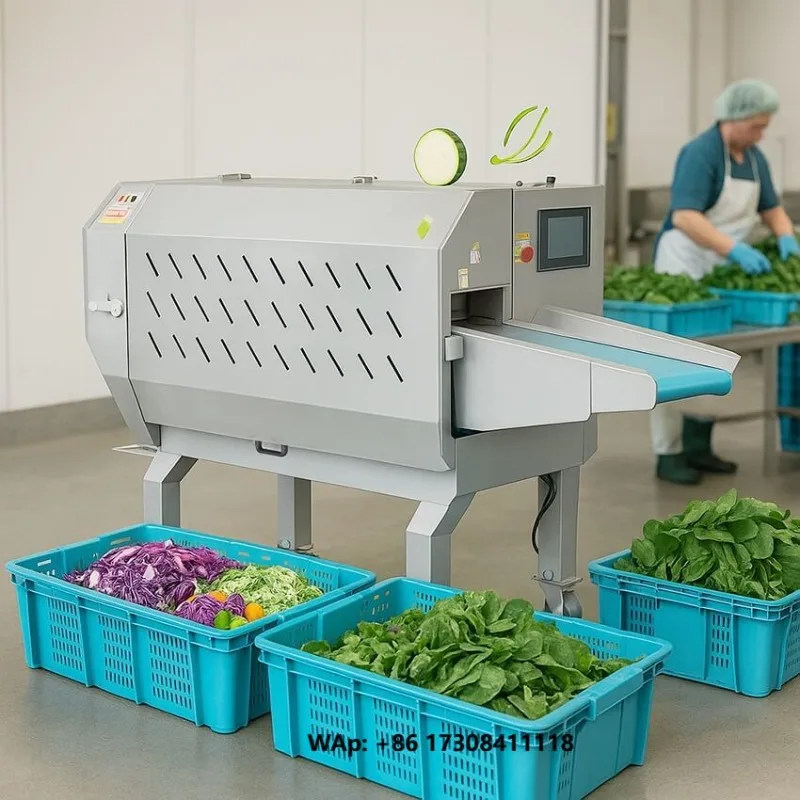 Large Output Vegetable Cutter Cutting Machine Multifunction Cabbage Lettuce Fruit Slicing Shredding Machine