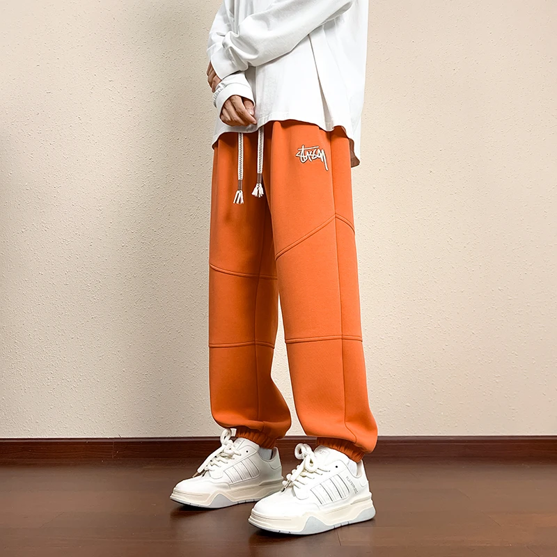 

Teenagers running leggings men's sports long-distancePlus size pants Casual trousers sweatpants spring autumn Versatile trousers