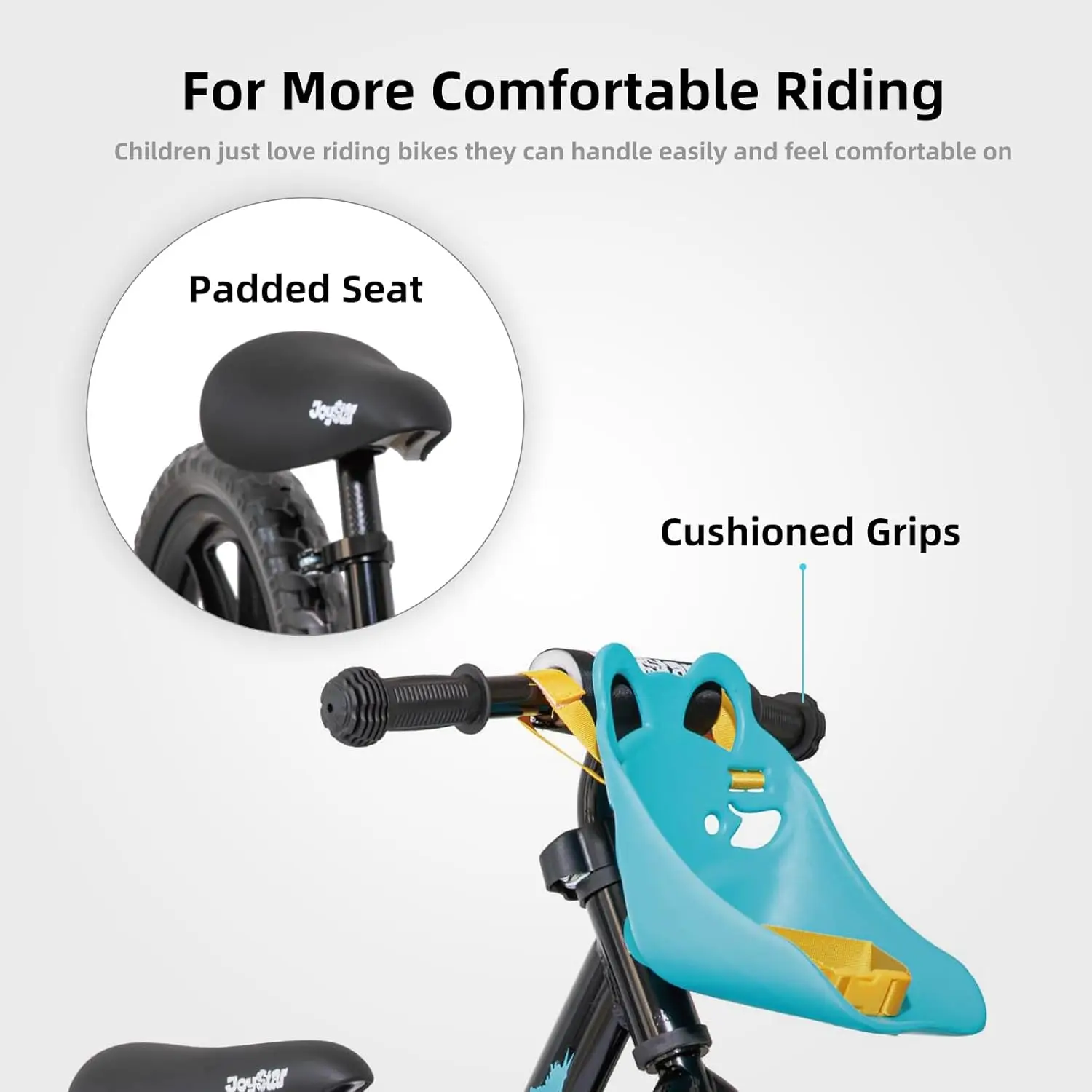 12/14 Inch Kids Balance Bike for 18months-5 Years Old Boys Girls, Lightweight Toddler Balance Bikes with Footrest and Handlebar