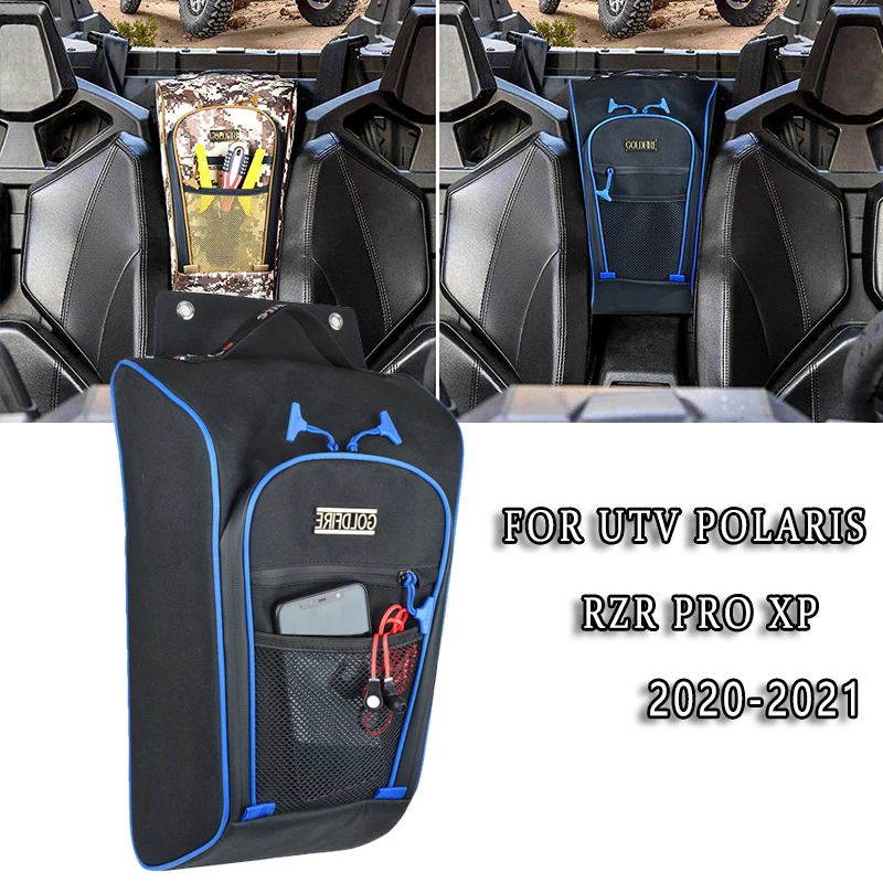 

Waterproof 1680D UTV Accessories Cab Pack Center Seat Bag Organizer Storage Bag Fit For UTV Polaris RZR PRO XP 2020-2021