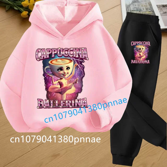 

Спортивный костюм для маленьких мальчиков и девочек, детская одежда 2025 Tralalero Tralala Divertido Shark Meme, детская одежда с капюшоном + штаны, комплект из 2 предметов