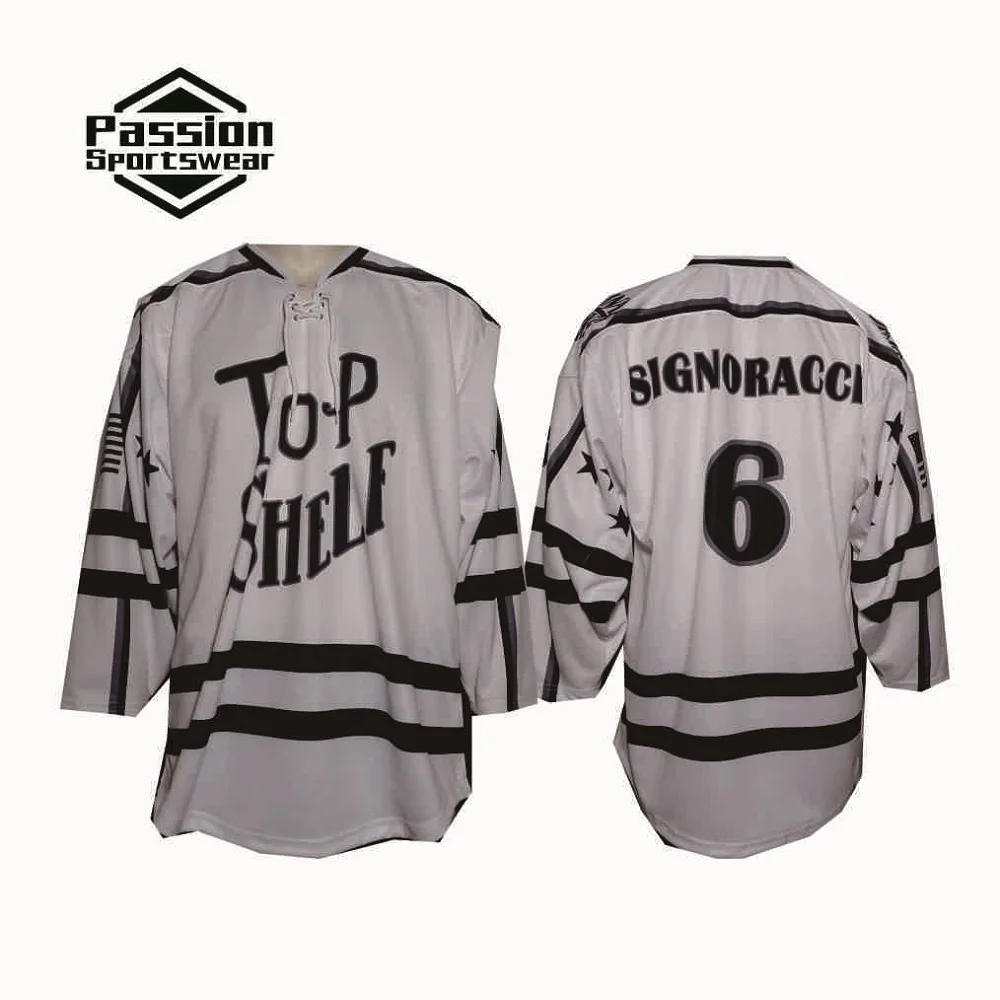 

5 PCS Custom Lace-Up Hockey Jersey Color Series V-Neck Long Sleeve Personalized 3D Printed Casual Sports Shirt Team Gift