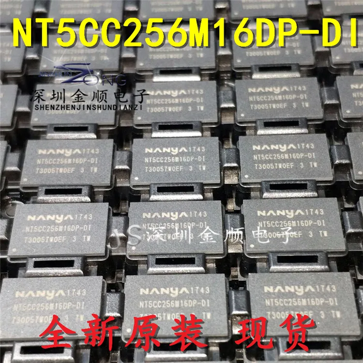 Free shipping  NT5CC256M16DP-DI   512MB   10PCS