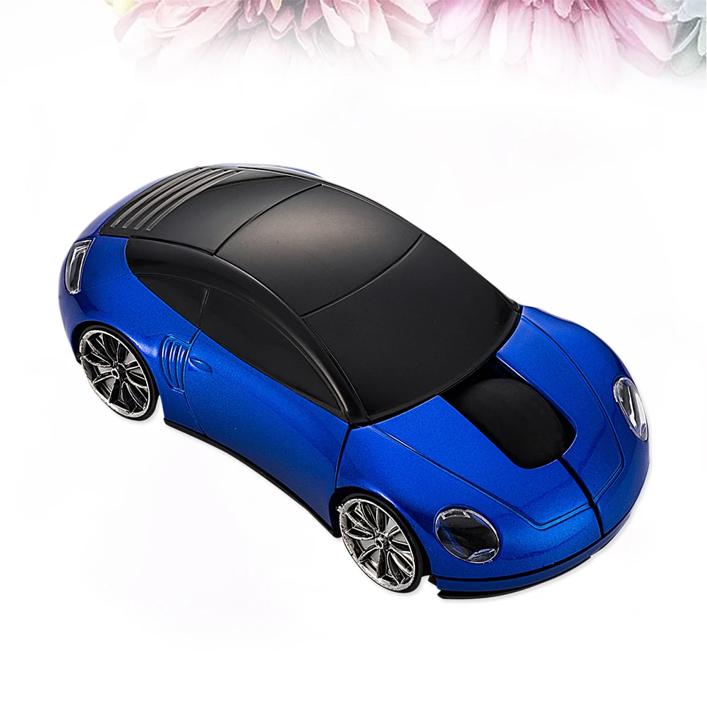

2.4Ghz Car Shape Wireless Mouse Usb Receiver 1600 Dpi Mini Portable Gaming Mouse For Pc Laptop Without Blue