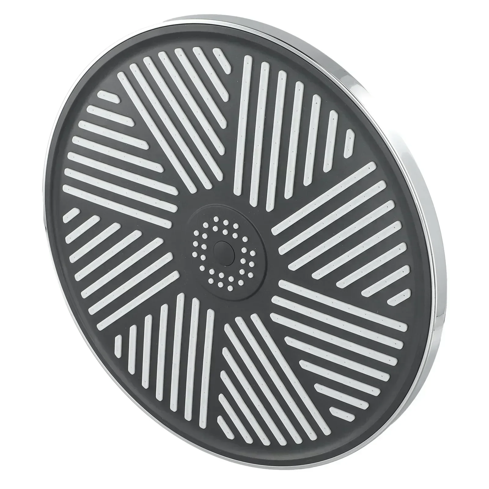 

1 шт., дождевой душ, 10 дюймов, насадка для душа высокого давления с дождевой водопадом, ABS, аксессуары для ванной комнаты, простая установка, серебро