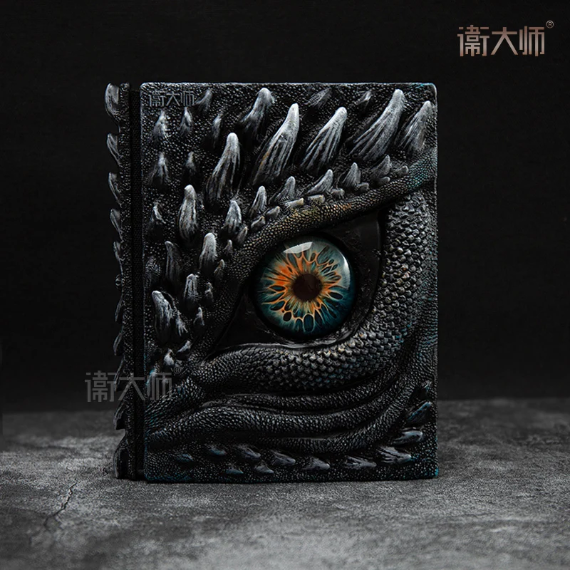 A5  Embossed Book Magic Book Cthulhu Diary 3D  Dragon Eyes Embossed Hand Ledger Note Book