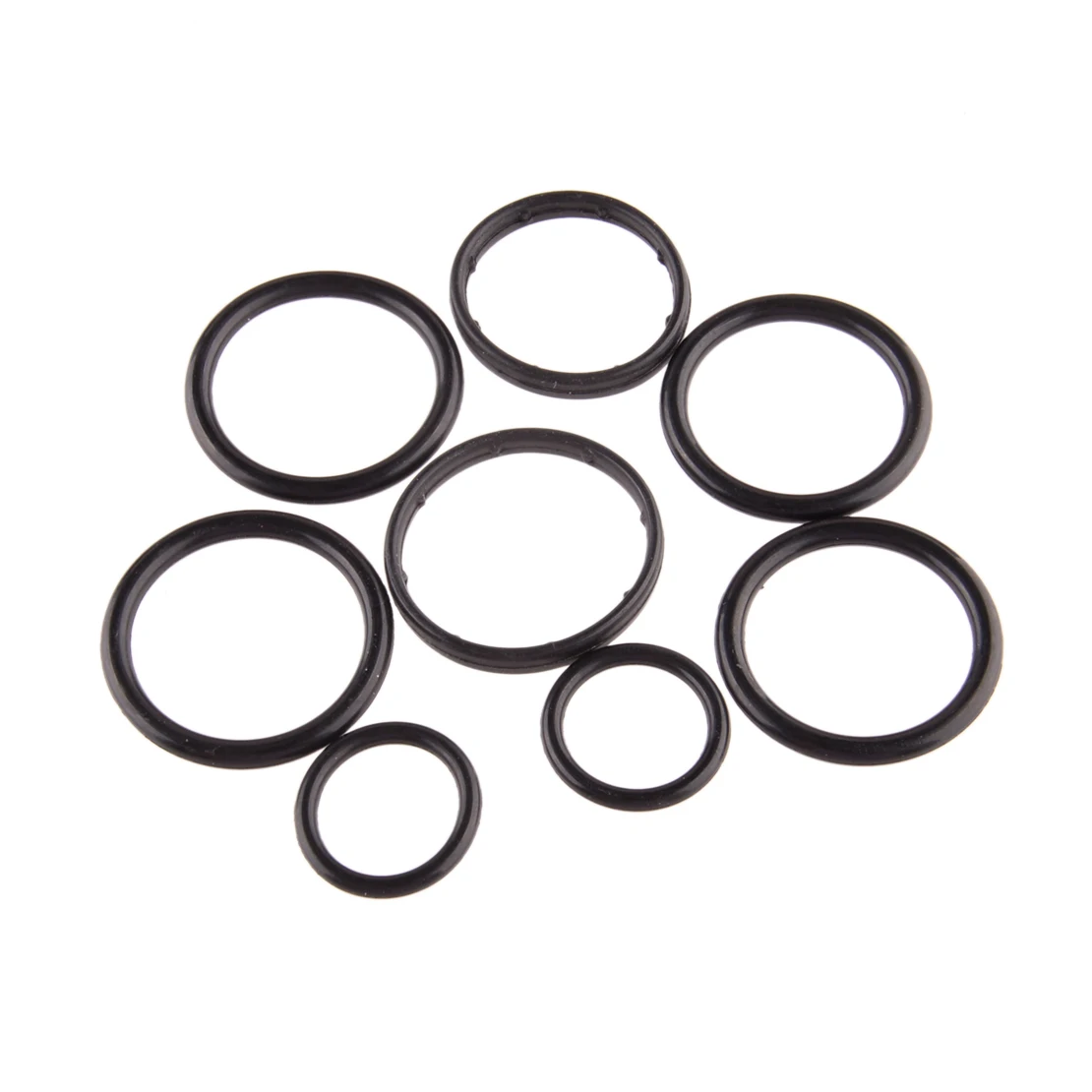 1 Set Engine Oil Cooler Gasket Seal Kit 55353322 55355603 Fit for Chevrolet Aveo Cruze Pontiac Saturn Black Rubber 55571687