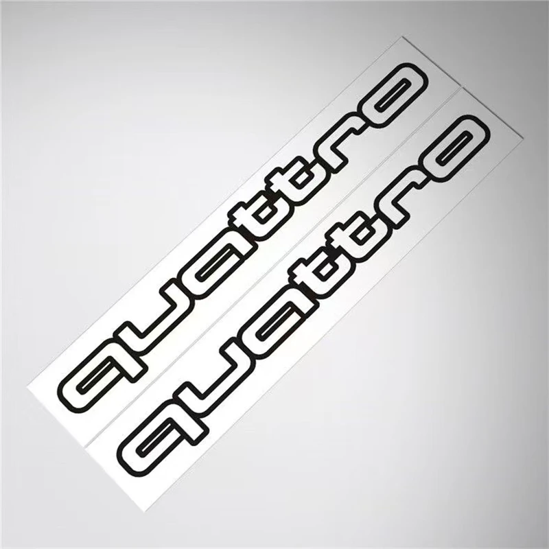 

Car Sticker Body Trunk QUATTRO Decoration Decal Auto Accessories For Audi Sline A1 A2 A3 A4 A5 A6 A7 A8 8P B6 B7 B8 Q3 Q5 Q7