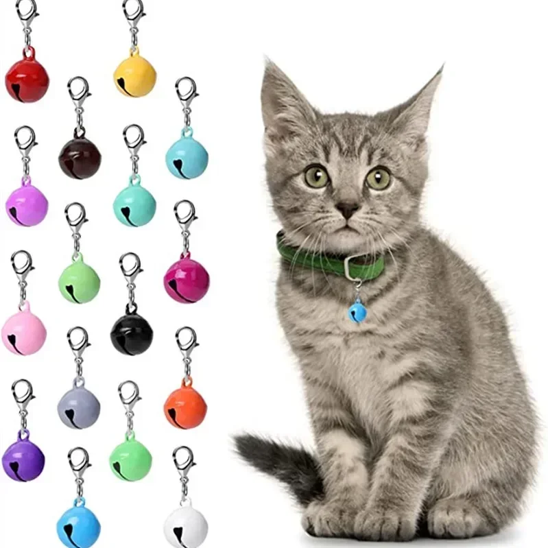 5/10pcs Bell Collar Bells Cat Pet Dogs Training Loud Charm Jingle Pendant Hanging Ring Decoration Pets puppys Collar Bells