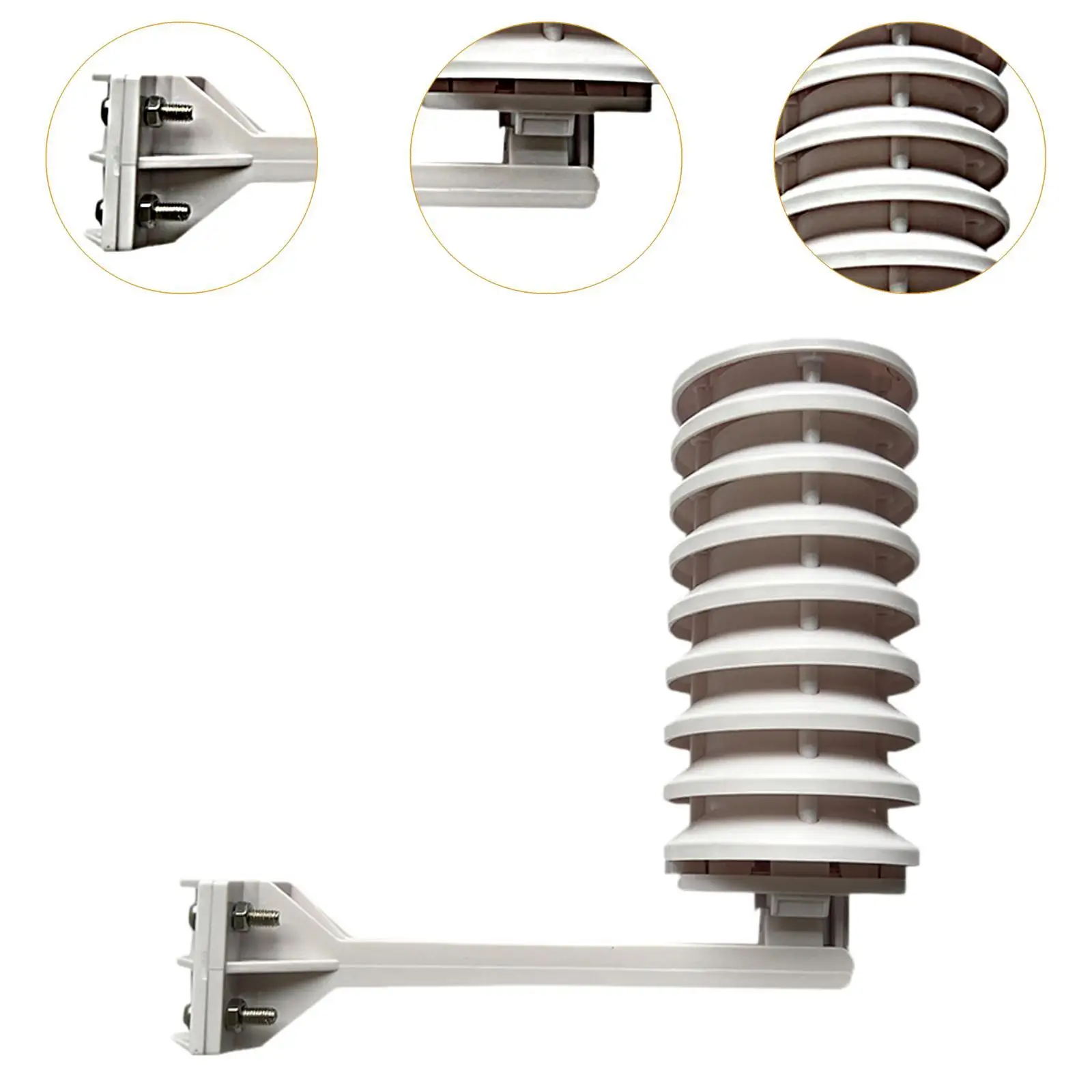 Escudo de Emissão Solar com Suporte Substituindo Isolamento Térmico, Concha Protetora do Transdutor, Capa de Proteção Solar para WH31P