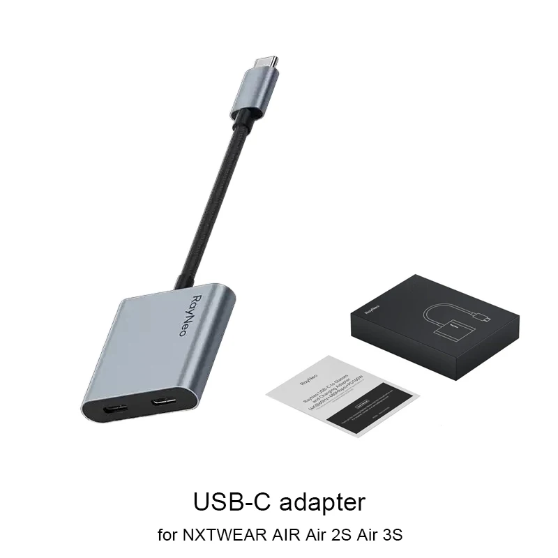 RayNeo Air 3s Pro（10月購入）HDMI→USB-C アダプタ RayNeo Air 3s Glasses and USB-C Bundle