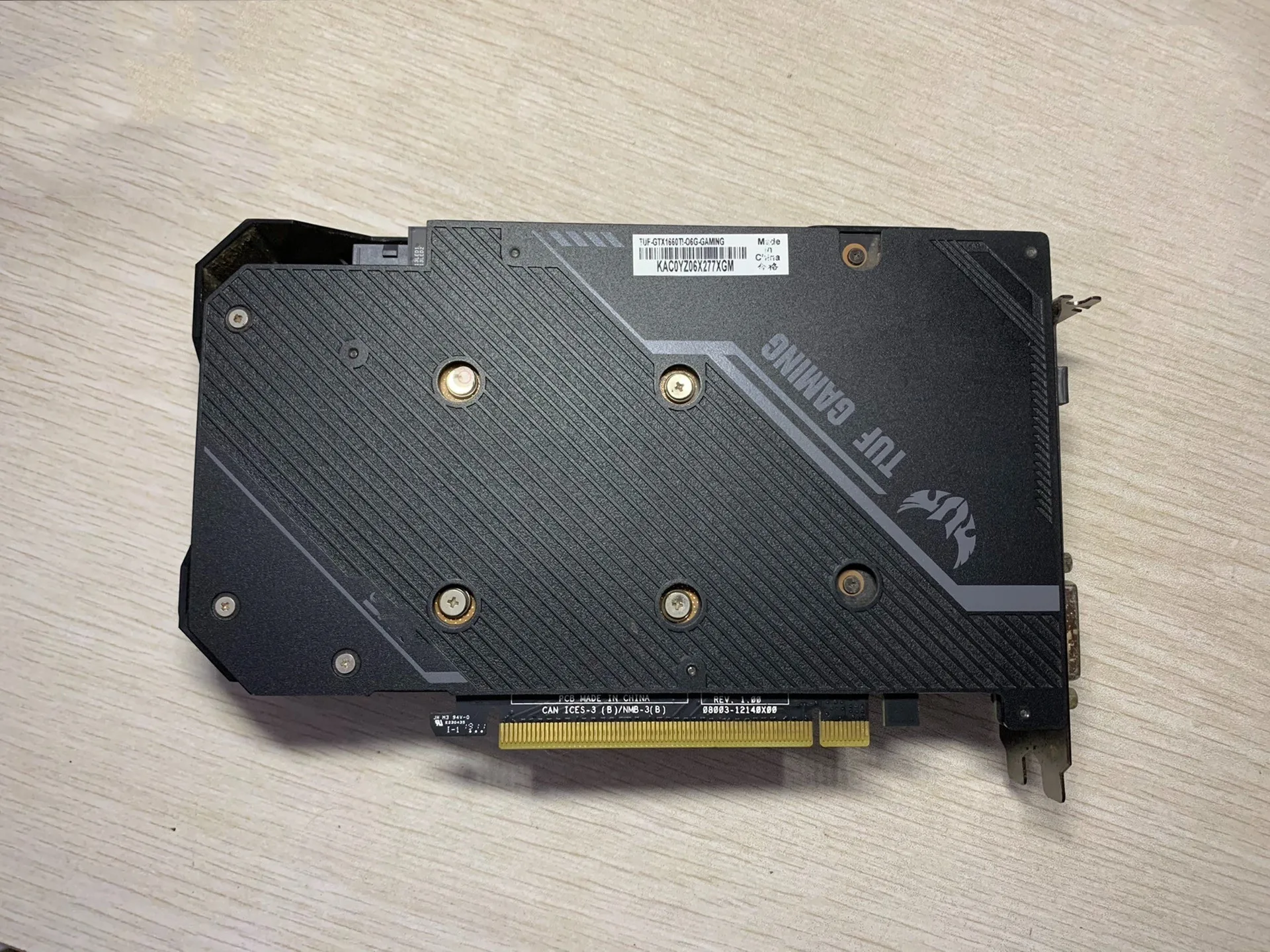 NVIDIA GeForce GTX1660Ti 6GB GDDR6 Pci-express Kartu Video DP DVI HDMI Bekas