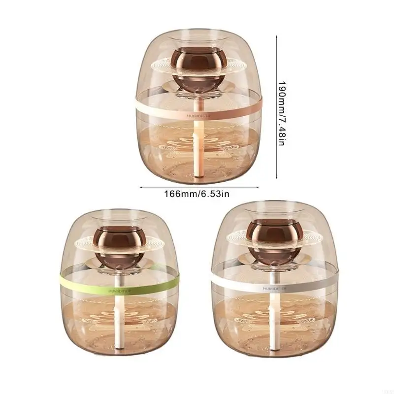 مرطب هواء 3 لتر للمنزل USB C لأجهزة تنقية الهواء ذات سعة كبيرة للضباب الثقيل