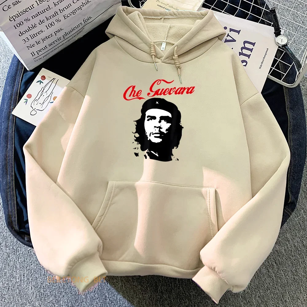 Frauen/Männer Che Guevara Hoodies Casual Langarm Sweatshirts Winter Moletom Feminino Weiche Kapuze Sudadera Mujer Berühmte Charakter