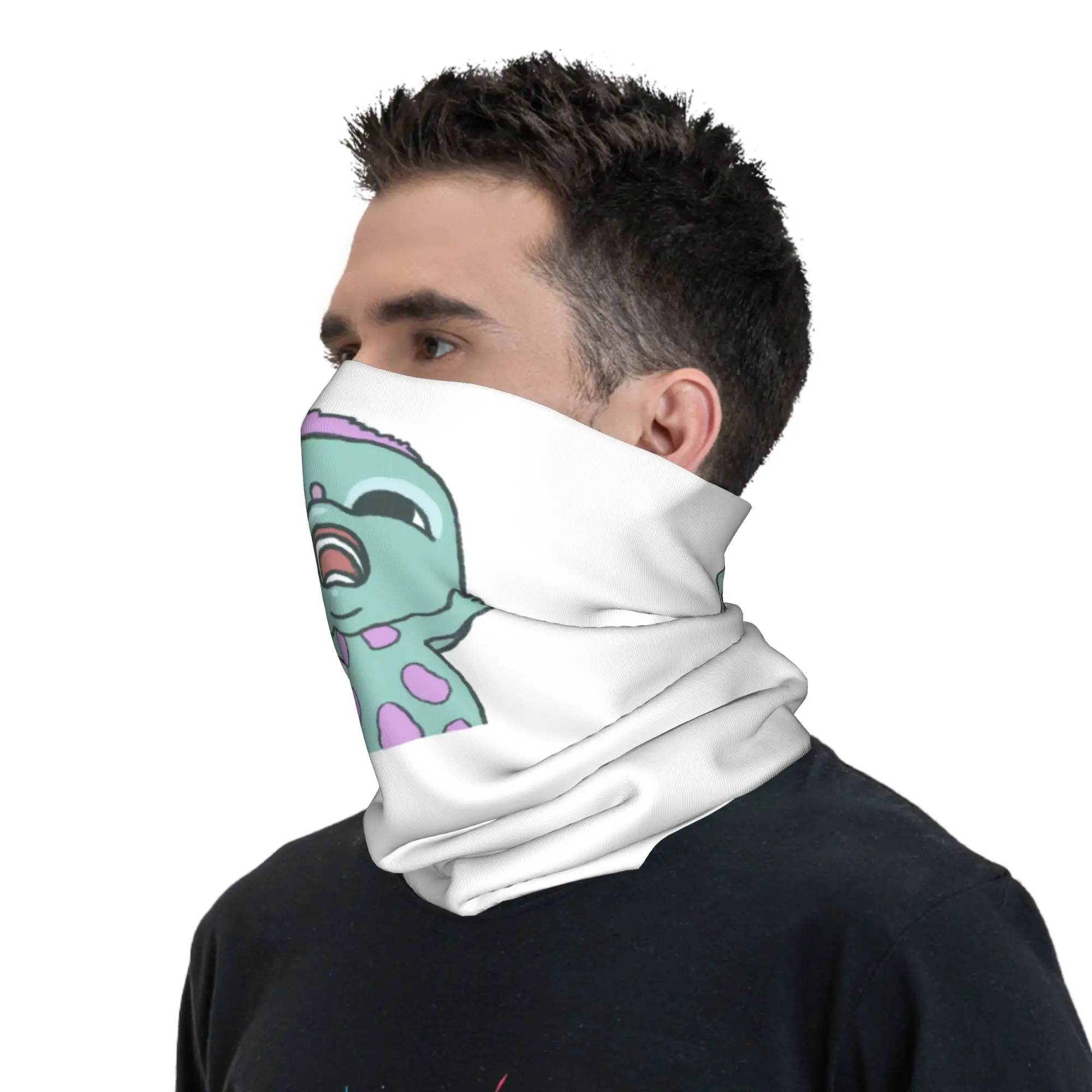 bibble meme Bandana Neck Cover Printed Mask Scarf Warm Cycling Scarf Riding For Men Women Adult Winter - view 6