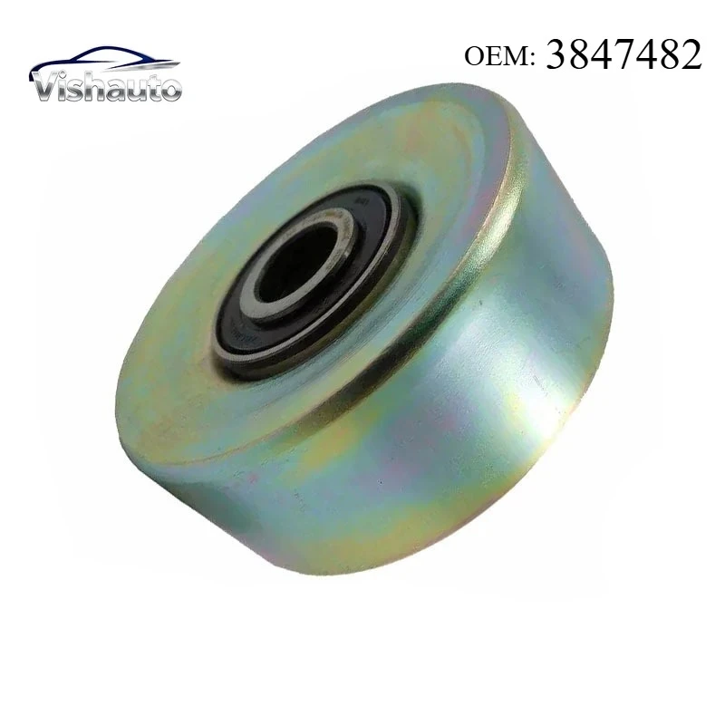 Idler Pulley 3847482 For Volvo Penta D4 D6 Marine Inboard Diesel Engine 180-350HP 2005-2015