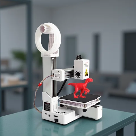 EasyThreed 3D Printer  Entry Level  Compatible with PLA TPU 1.75mm Filament  include Power Adaptor.