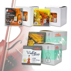 Alice Violin Strings A707 A706 A705 A704 4/4 Full Size Original Boxed Set Wholesale Steel Core for Practice Performance