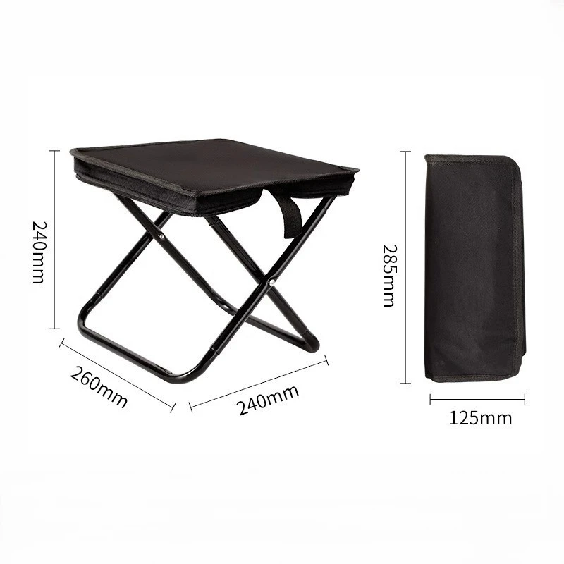 

Outdoor Portable Folding Chair,Folding Stool, Camping Fishing Stool, Small Horse