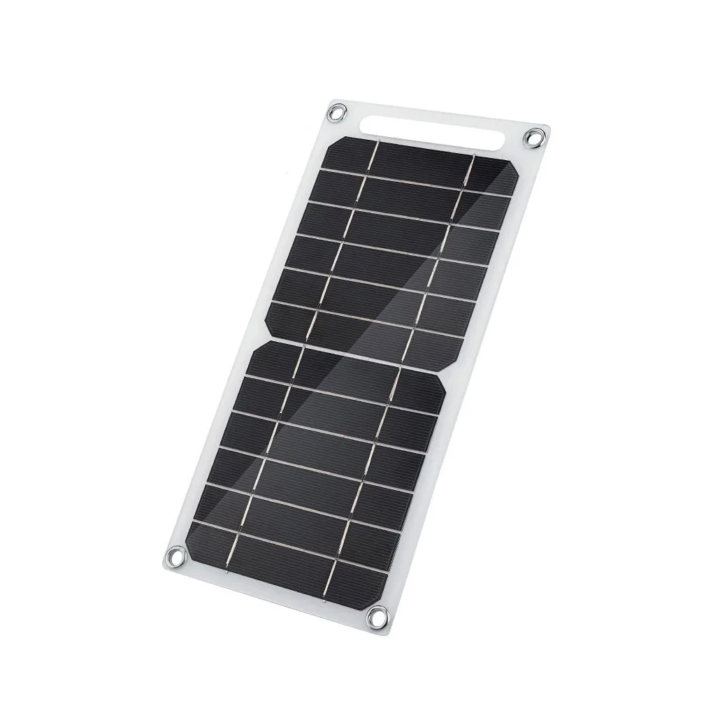 6W Solar Cell Power Panel Charging Battery Charger Emergency Climbing