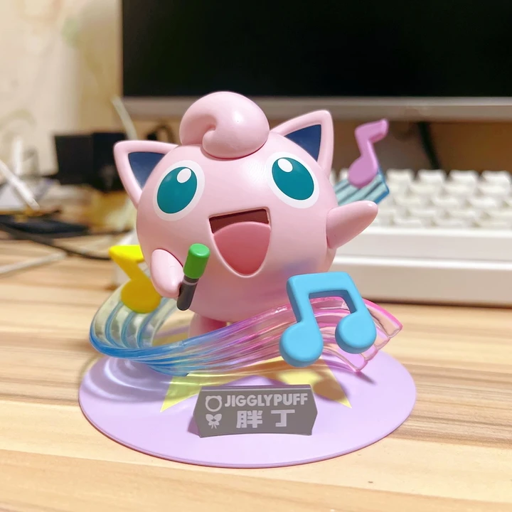 ポケモンチャンセイプリンプリン漫画アニメアクションフィギュアコレクタブルモデルおもちゃ誕生日プレゼント用部屋の装飾品