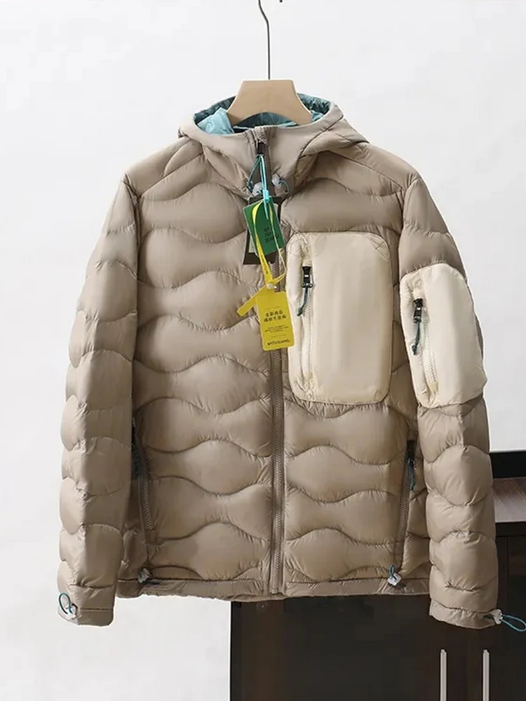 

Мужская зимняя утепленная куртка American Sle Outdoor: ветрозащитная, водонепроницаемая, морозостойкая, с капюшоном, повседневная, свободного кроя