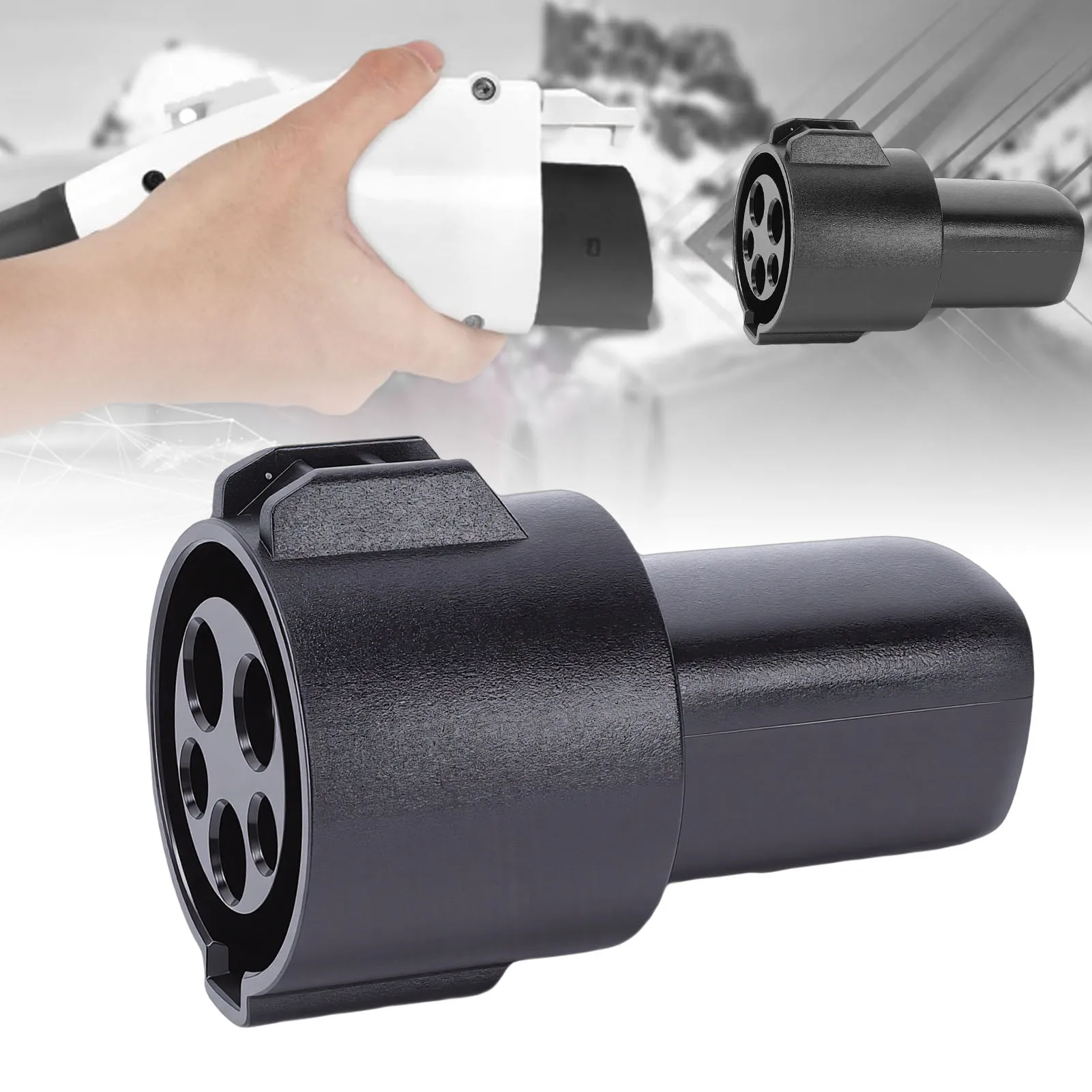 

J1772 to NACS Adapter J1772 to NACS Charging Adapter 80A Replacement for Y X S Efficient J1772 Electric Vehicle Adapter