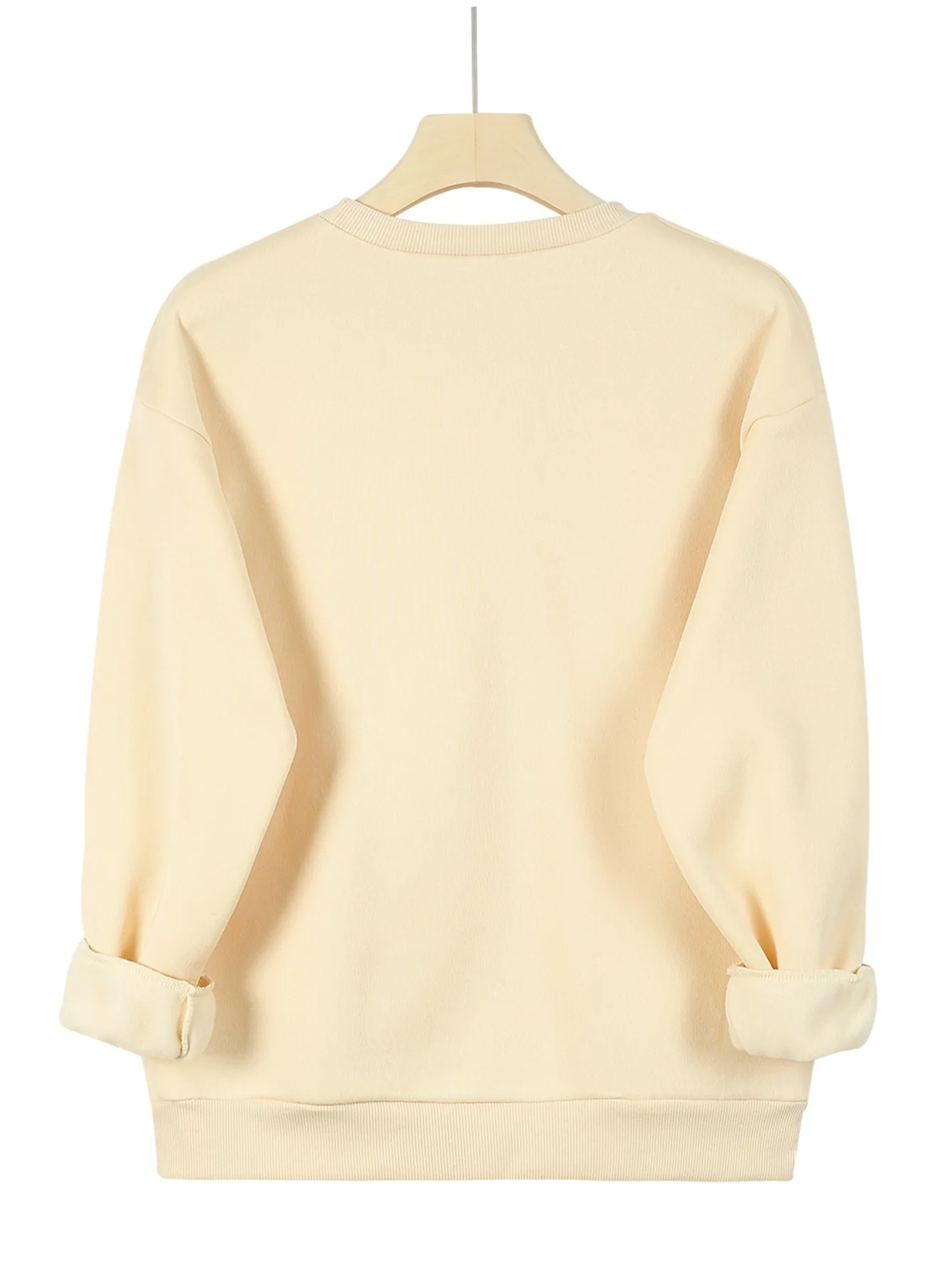 إبريق شاي بيوتي آند ذا بيست مرخص من ديزني، سويت شيرت مطبوع عليه قلعة بتلر، كاجوال بأكمام طويلة ورقبة مستديرة