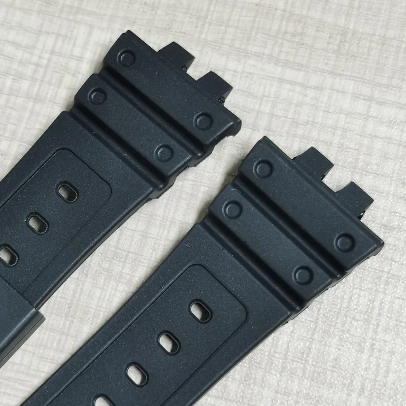 Pasuje do G SHOCK GMW-B5000 wysokiej jakości żywica mały kwadratowy oddychający wodoodporny pasek do zegarka akcesoria do zegarków