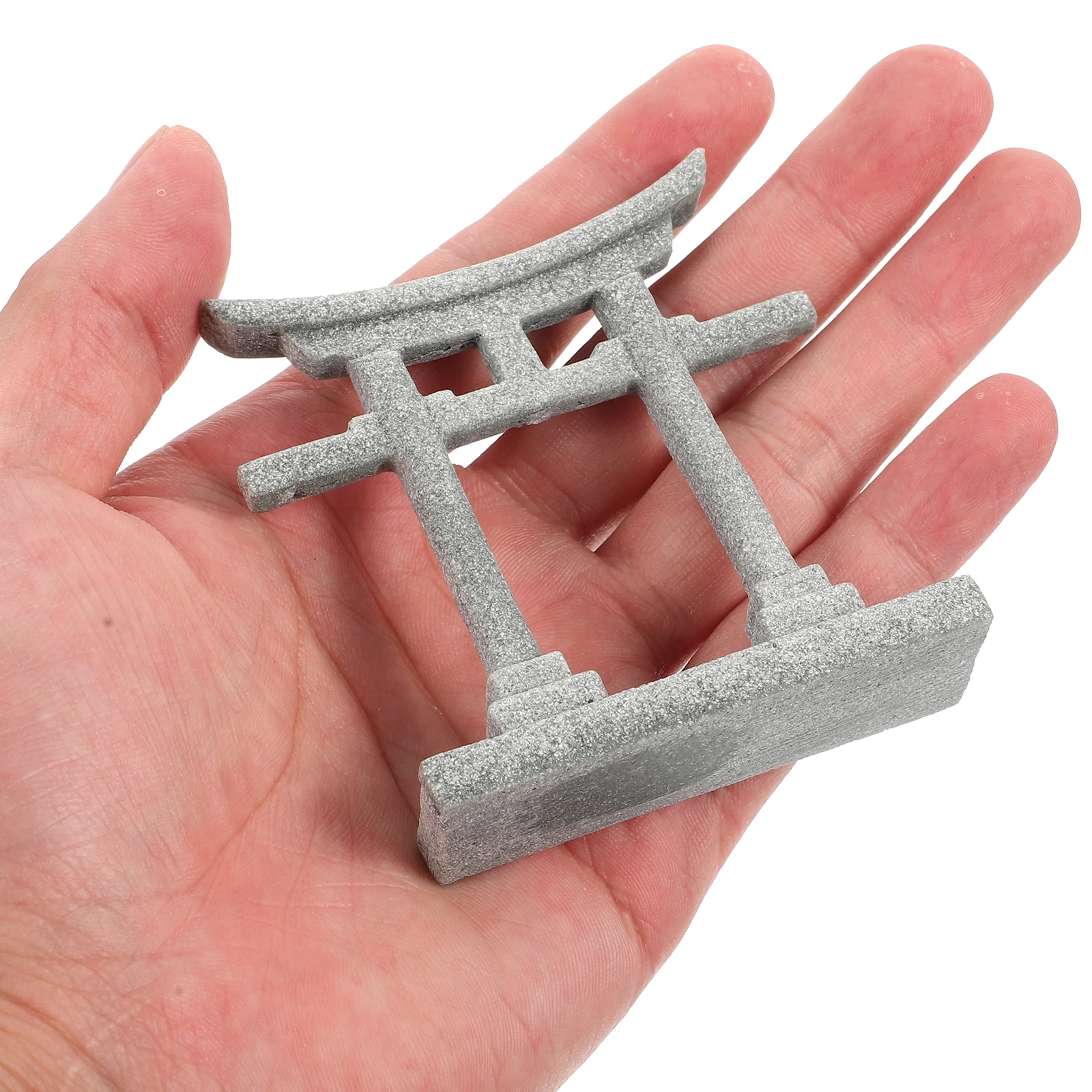 

Bird House Stone Sculpture Zen Style for Decor Aquarium Prop Fish Tank nament Micro Landscape Sand Table Simulation