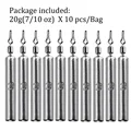 10pcs 20g sinkers