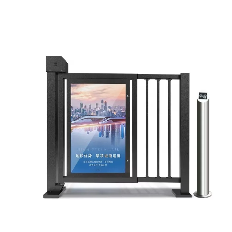 

Smart Community Security Control Passages Barrier Gate Swing Turnstile Pedestrian Passage Door Sliding Gate