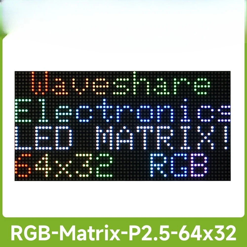 For RGB Full-Color LED Matrix Panel 2.5mm Pitch 64x32 Pixels
